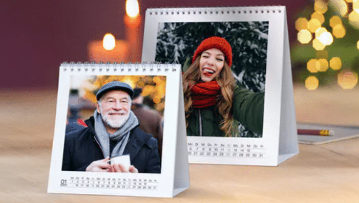 Calendrier de bureau - cadeau pour Grand-père calendrier personnalisé - calendrier de bureau