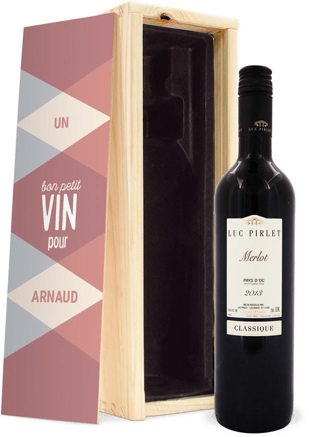 Idee Cadeau Pour L Anniversaire Bouteille De Vin Personnalisee