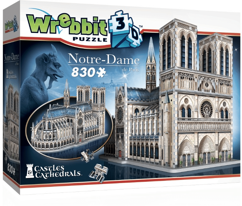 Notre Dame de Paris -Puzzle 3D