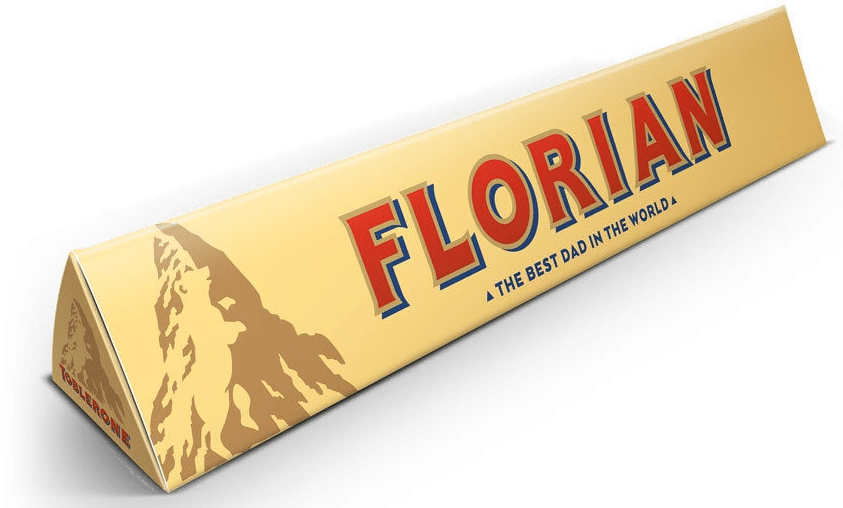 Cadeau pour la Fête des pères - Chocolat Toblerone - cadeau pour la Fête des pères