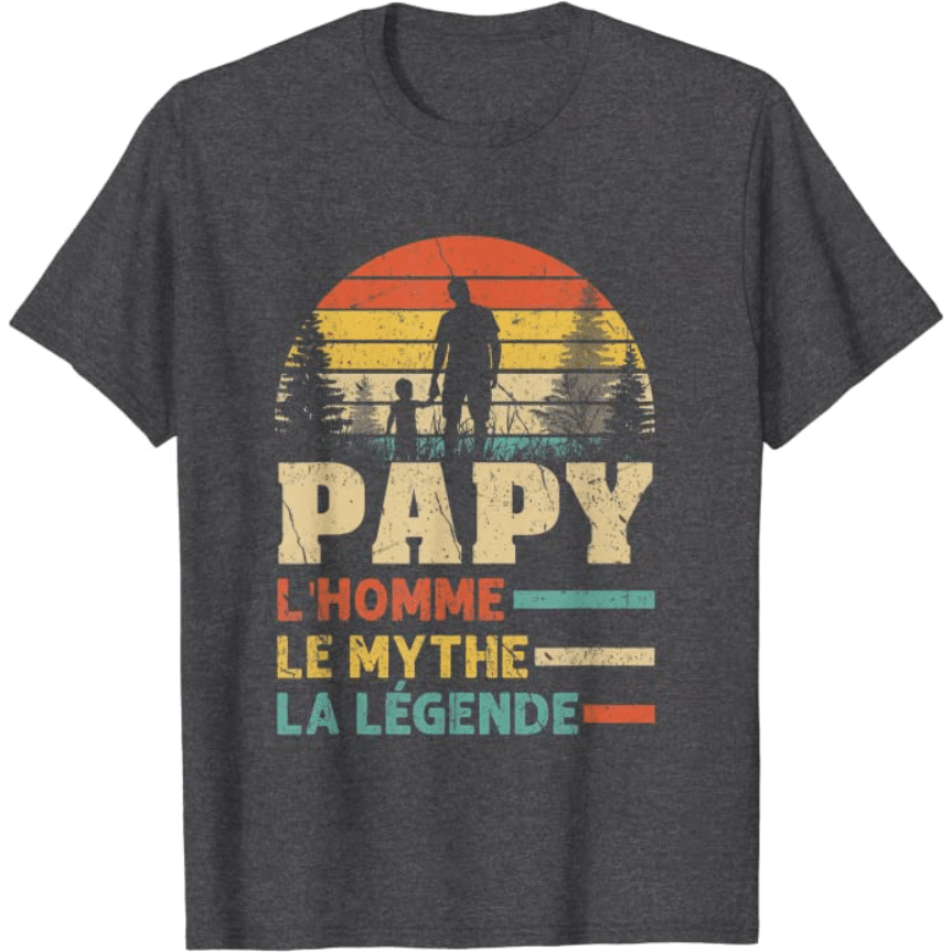 cadeau pour un futur papy - T-shirt