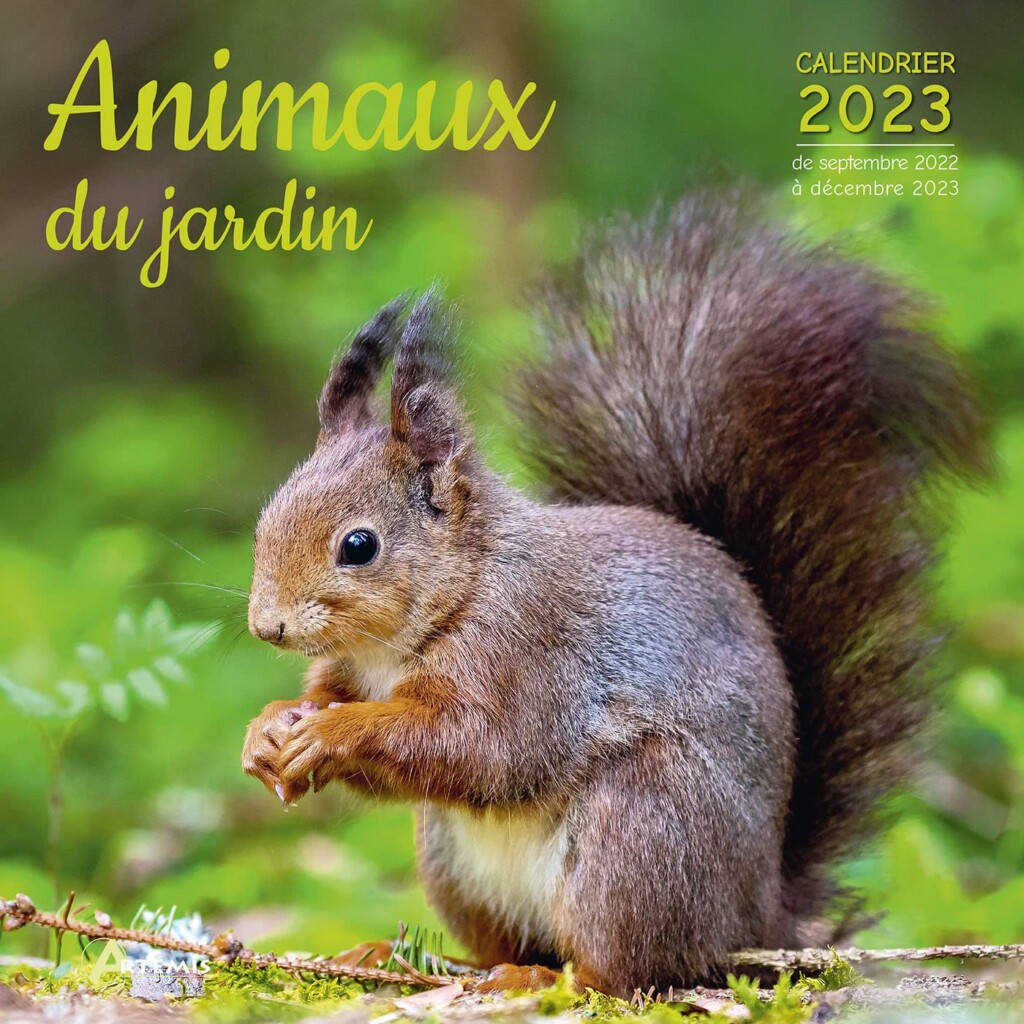 Calendrier animaux du jardin - Cadeau papy