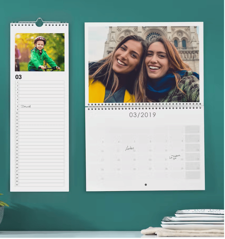 calendrier photo - cadeau pour grand-père