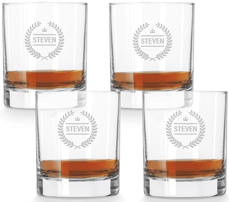 Verre whisky personnalisé - Cadeau papy Verre whisky personnalisé - Cadeau pour un homme de 65 ans