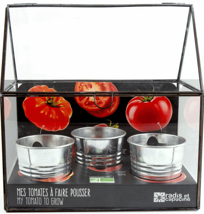 Serre en métal - Tomates Cadeau pour un homme de 70 ans - serre pour tomates