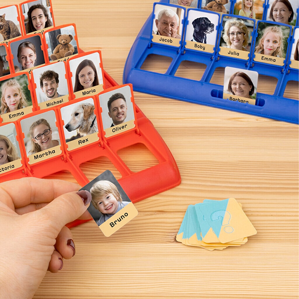 Jeu en famille personnalisé Jeux de société personnalisés - jeu de famille