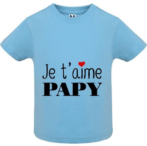 T-Shirt bébé - Cadeau fête des Grands-pères