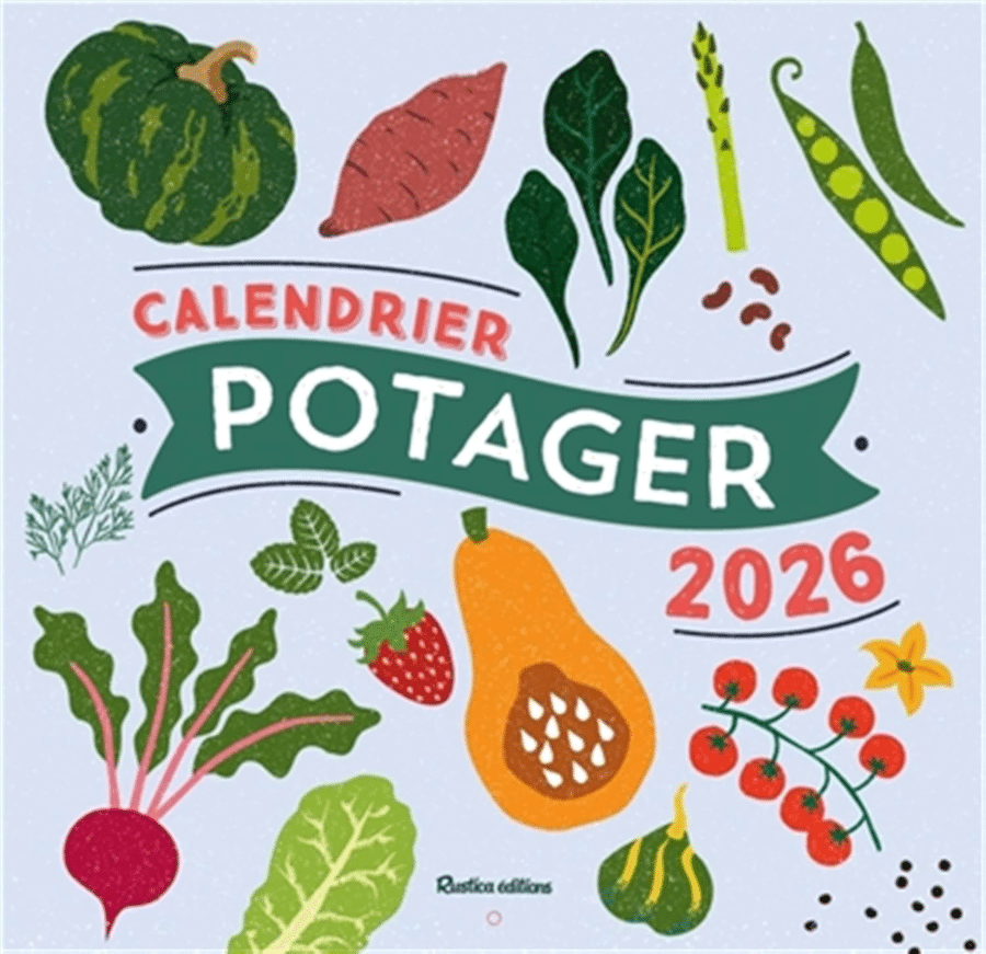 Calendrier pour papy - calendrier potager
